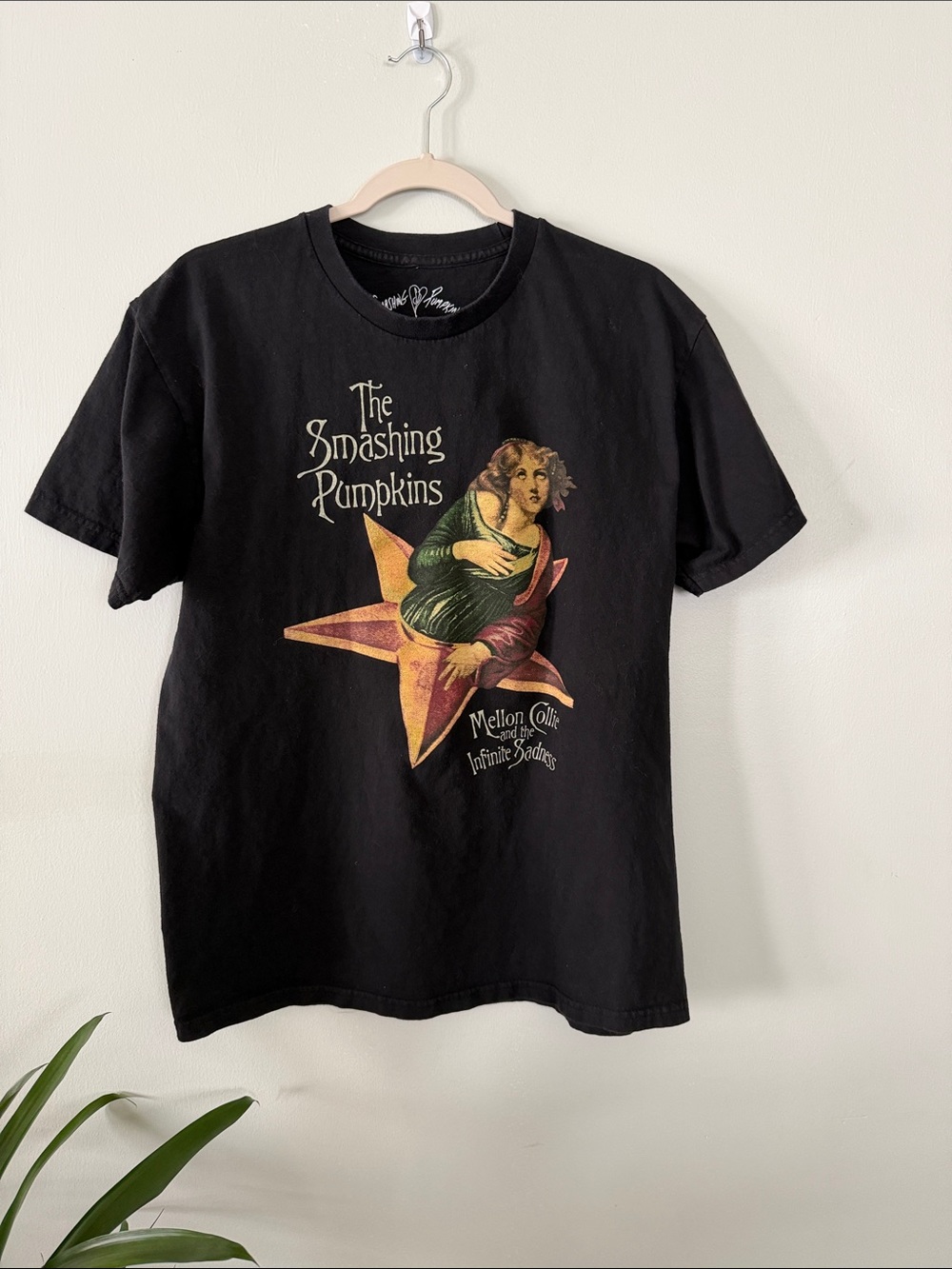 The Smashing Pumpkins Black Graphic Tee - Mellon Collie Design